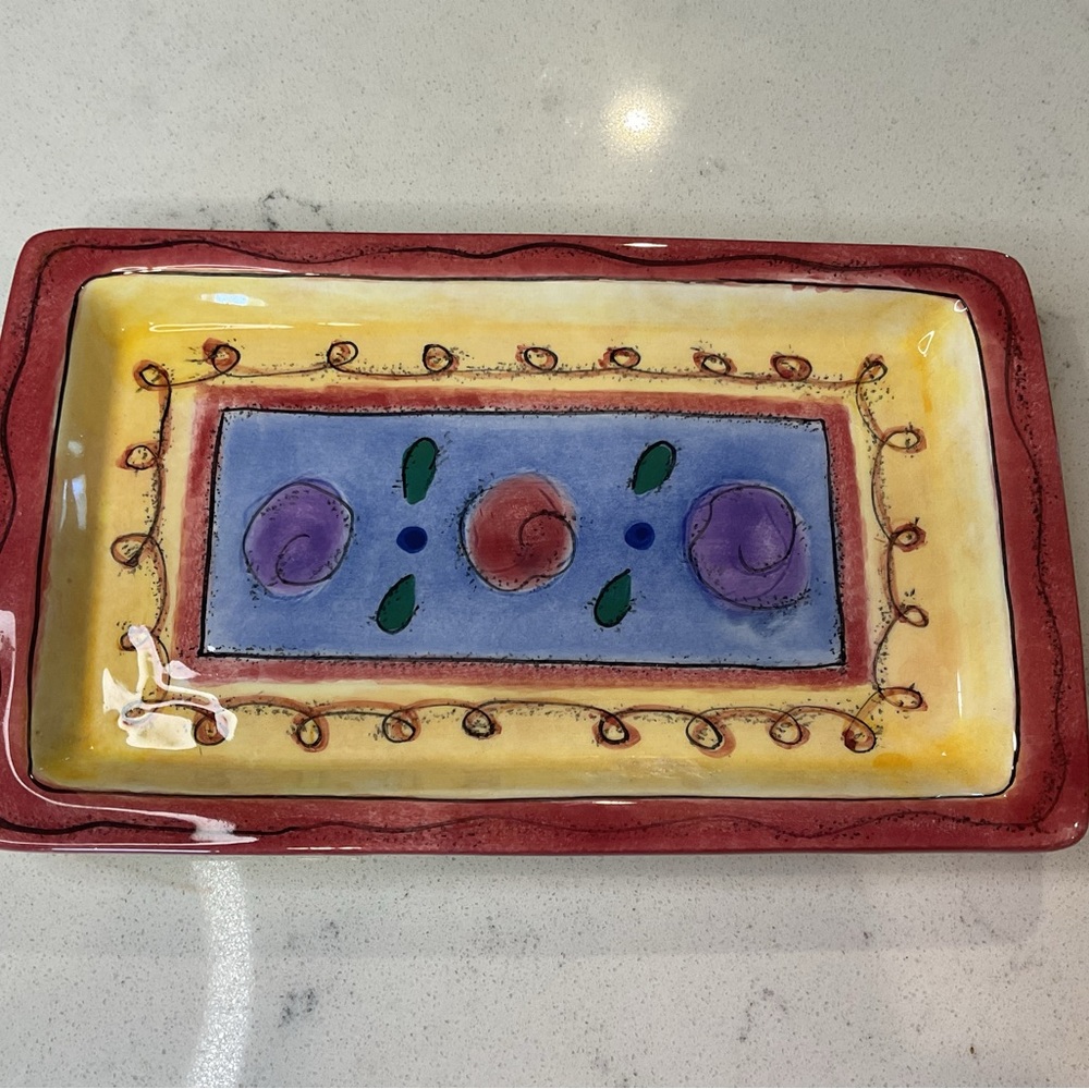 Sango Butter Dish bottom. Sweet Shoppe designed by Sue Zipkin Great Condition